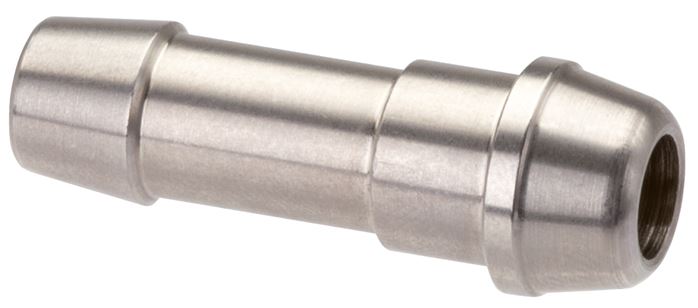 Bico de mangueira em aço inoxidável com cone de vedação - cone 60º, DIN 3863