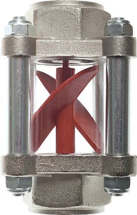 Indicadores de fluxo do impulsor, até 30 bar