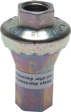 Redutores de pressão em linha, permanentemente ajustados, 800 l-min