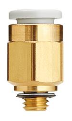 KQ2_H, conector macho reto com rosca externa