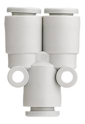 KQ2_U, conector Y com redução