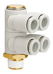 KQ2_ZD, ângulo de aparafusamento, 4x, rotação de 360º