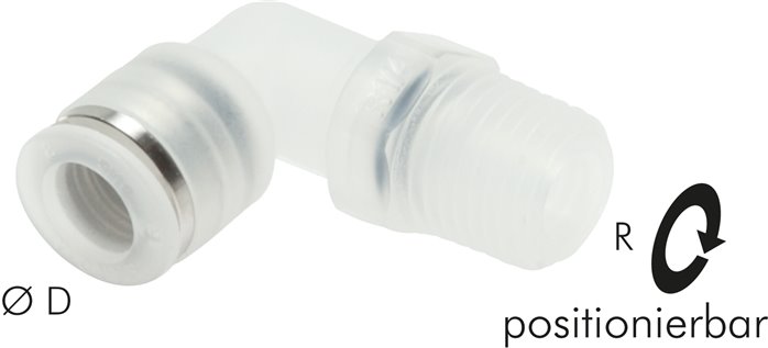 Acessórios de encaixe em L, PP