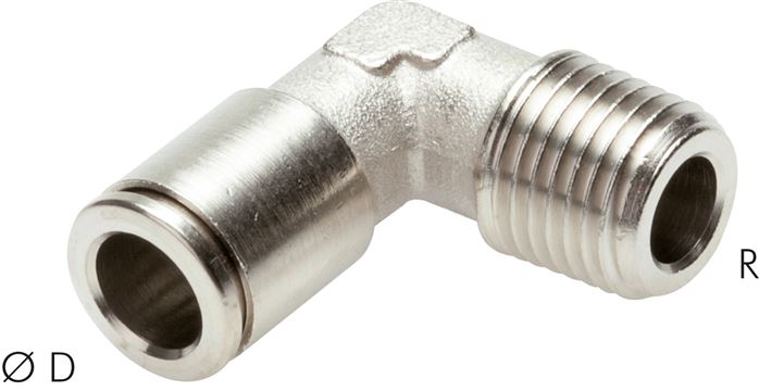 L encaixes push in - encaixes push on com roscas cônicas (fixas), MSV