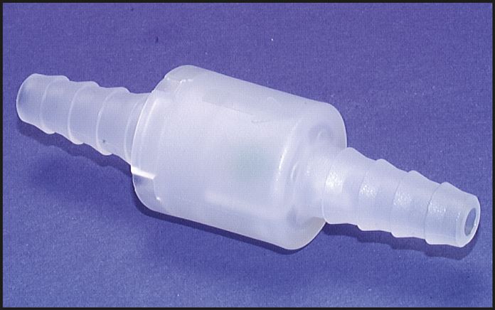 Válvulas de retenção de laboratório, PN 4