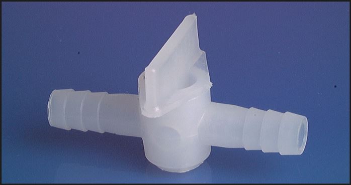 Válvulas de mangueira de laboratório, HD-PE