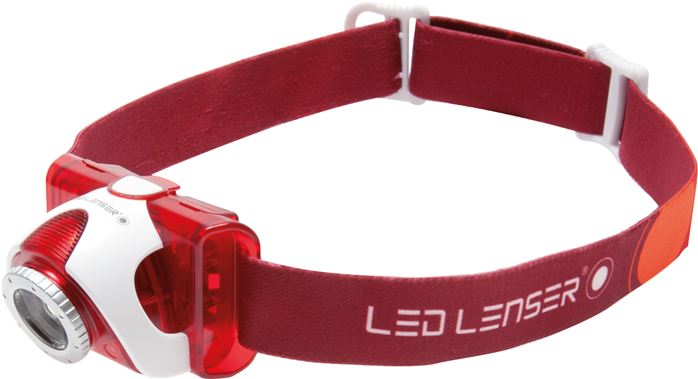 Lâmpadas dianteiras LED, LEDLENSER