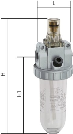 Lubrificadores - Standard, até 25.000 l-min