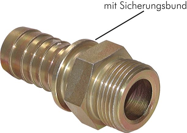 ENCAIXES DE ROSCA MACHO COM COLAR DE SEGURANçA