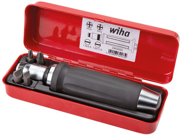 Conjuntos de chaves de fenda de impacto manuais