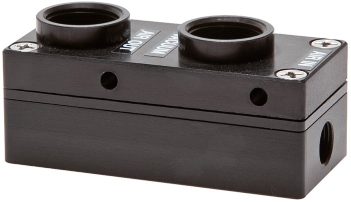 Ejetores de múltiplos estágios, a 160 l-min, máx. 64% de vácuo, VLPS