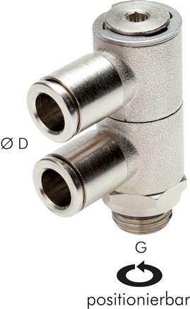 Distribuidor múltiplo (2 vias), design compacto, MSV