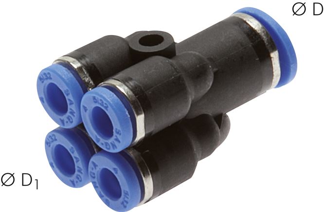 Distribuidores múltiplos com 4 pontos de venda, standard