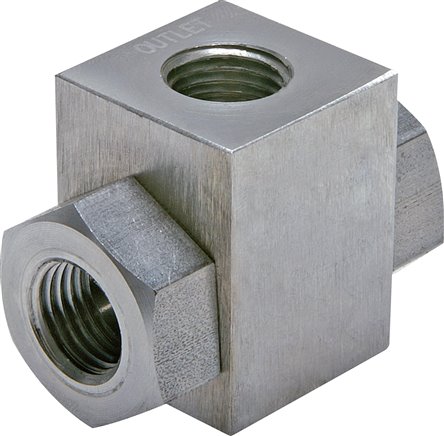 Válvulas ODER feitas de aço inoxidável, OU