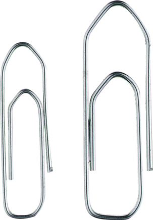 Clipes de escritório e clipes de papel