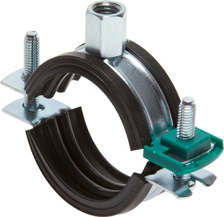 Grampos de tubos feitos de aço galvanizado (serão descontinuados)