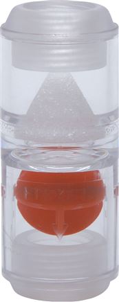 Indicadores de fluxo de plástico, PN 1