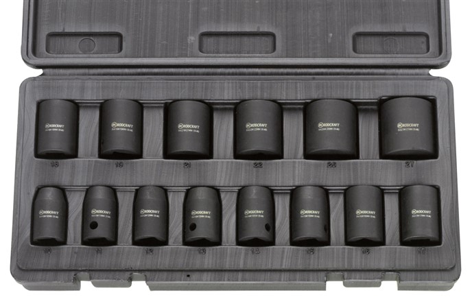 Conjuntos de tomadas para chaves de impacto