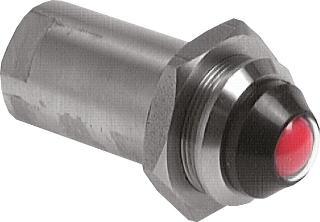 Expositores de pressão de aço inoxidável com rosca de antepara