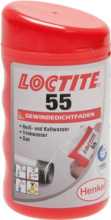 Fibra de vedação de rosca PTFE, LOCTITE