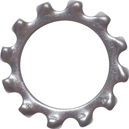 Polias com dente externo, DIN 6797 A