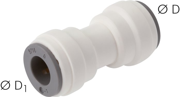 CONECTORES DE PRESSãO (TAMBéM REDUZINDO), LE (MéTRICA)