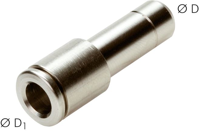 Conectores push in, reduzindo, com bico push in, MSV