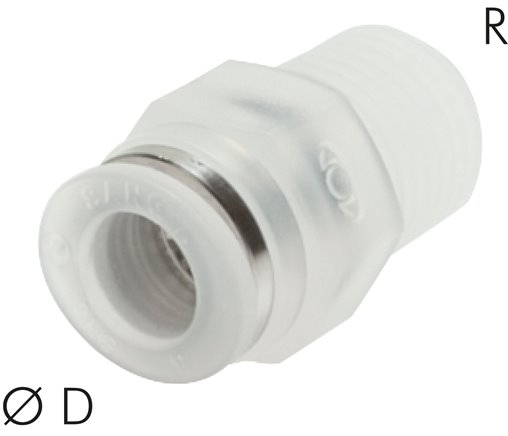 Acessórios de encaixe, PP