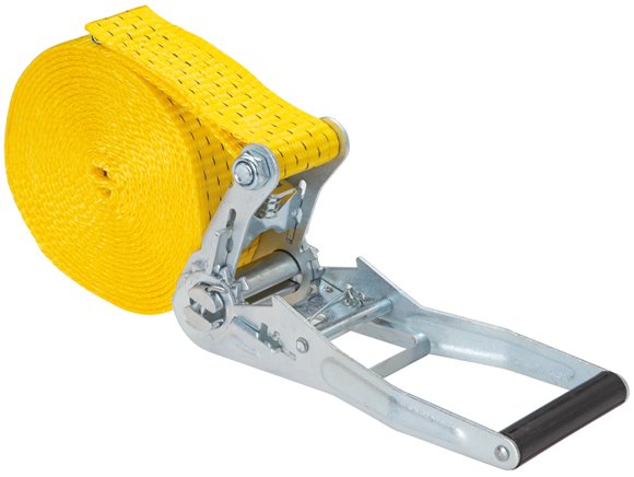 Correias de amarração de catraca (qualidade industrial), DIN EN 12195-2