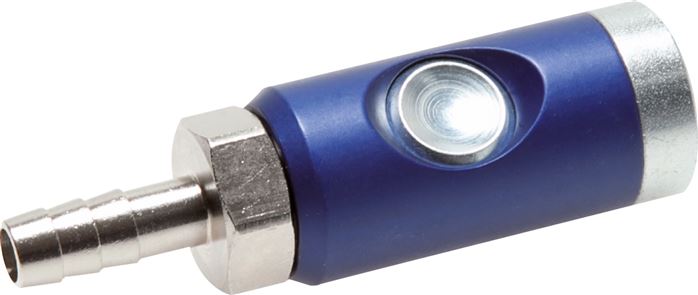 Tomadas de engate de botão de segurança com conexão de parafuso de mangueira, NW 7,2