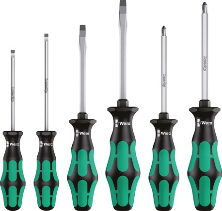 Conjuntos de chaves de fenda, Wera Kraftform Plus 300