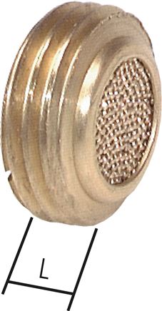 Silenciador para afundamento em rosca fêmea