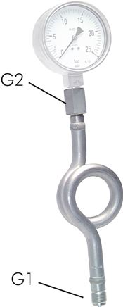 Sifões, forma circular, DIN 16282