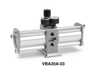 VBA20A, intensificador de pressão