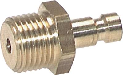 Bujões de acoplamento com rosca macho, NW 2,7