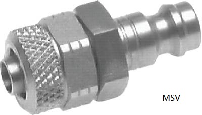 Bujões de acoplamento com porca de união, NW 5