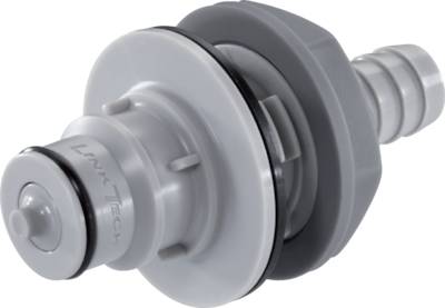 Bujões de acoplamento com conexão de parafuso de mangueira e rosca do anteparo, Modelo série HF