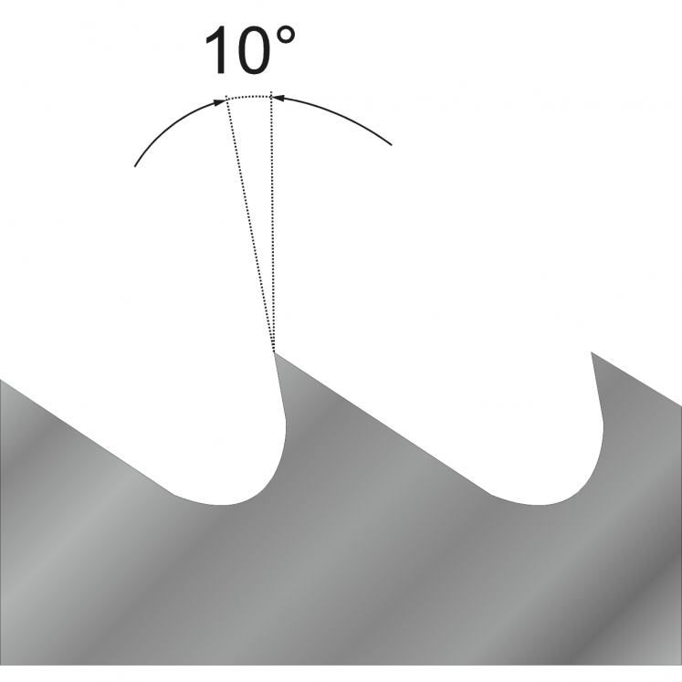 GUABO King M42 34x1,1mm 3/4-4/6 Tpi Serra de Fita Produção A7022