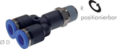 Conexões de encaixe em Y, padrão