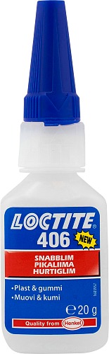 LOCTITE 406 PLÁSTICOS E ELASTÓMETROS