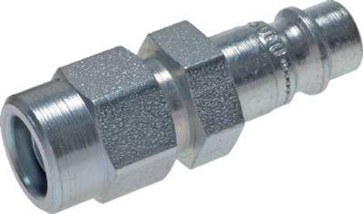 Bujão de acoplamento com porca de bloqueio (linha de corrente), NW 7 2