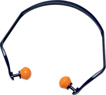 Tampões auriculares com banda