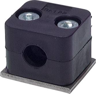 Braçadeiras de tubos de aço inoxidável - série leve, DIN 3015 T1