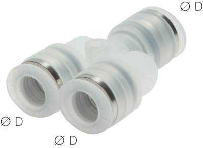 Conectores de encaixe em Y, PP