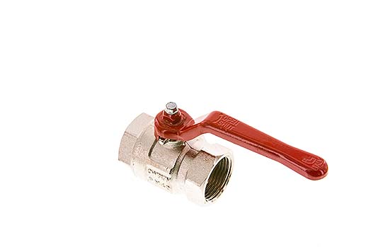 Válvulas esfera de 2 peças, passagem completa, design curto, até 50 bar