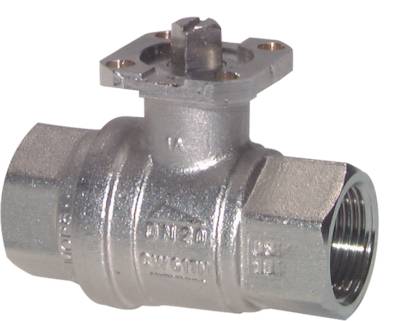 VáLVULAS ESFERA COM FLANGE DE MONTAGEM DIRETA (ISO 5211), TESTADAS EM DVGW, EN 331, ATé 40 BAR