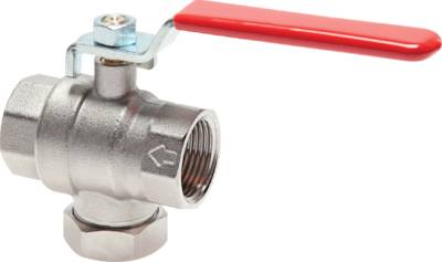 Válvulas esfera, de 2 partes, com filtro integrado, até 30 bar