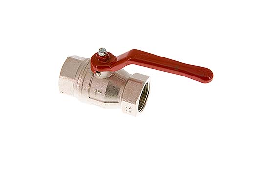 Válvulas esfera de 2 peças, passagem completa, até 50 bar