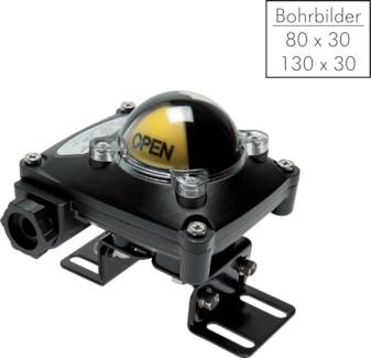 CAIXAS DE SINAL UNIVERSAIS PARA ATUADORES ROTATIVOS PNEUMáTICOS, SERVIçO PESADO