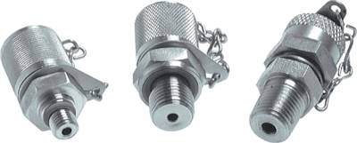 Acoplamentos de teste com rosca macho, M 16x2